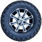 Preview: 23 x 10.5 - 12 NHS offroad tires on aluminum rim for golf car