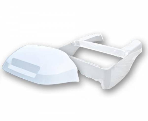 White OEM Club Car Precedent Rear Body and Front Cowl (Years 2004-Up)