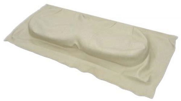 Club Car Precedent Beige Seat Backrest Cushion Assembly (Fits 2004-Up)